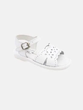 Baby Girl Aladino Floral Sandals Collection -White