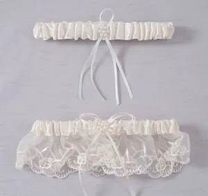 Bridal Tapestry Garter Set