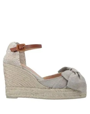 Castañer Women Espadrilles Light grey 2.5 UK