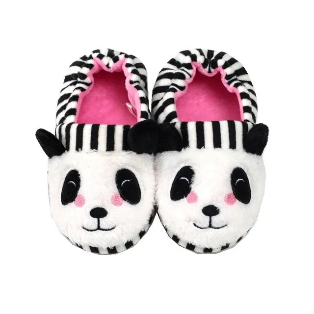 childrens panda slippers