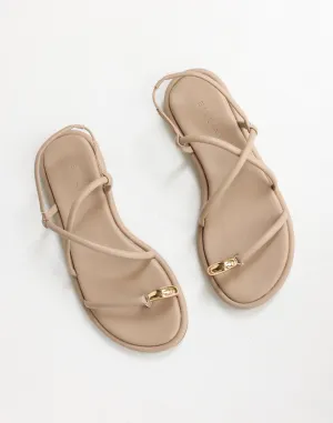 Clea Sandals (Light Clay) - By Billini