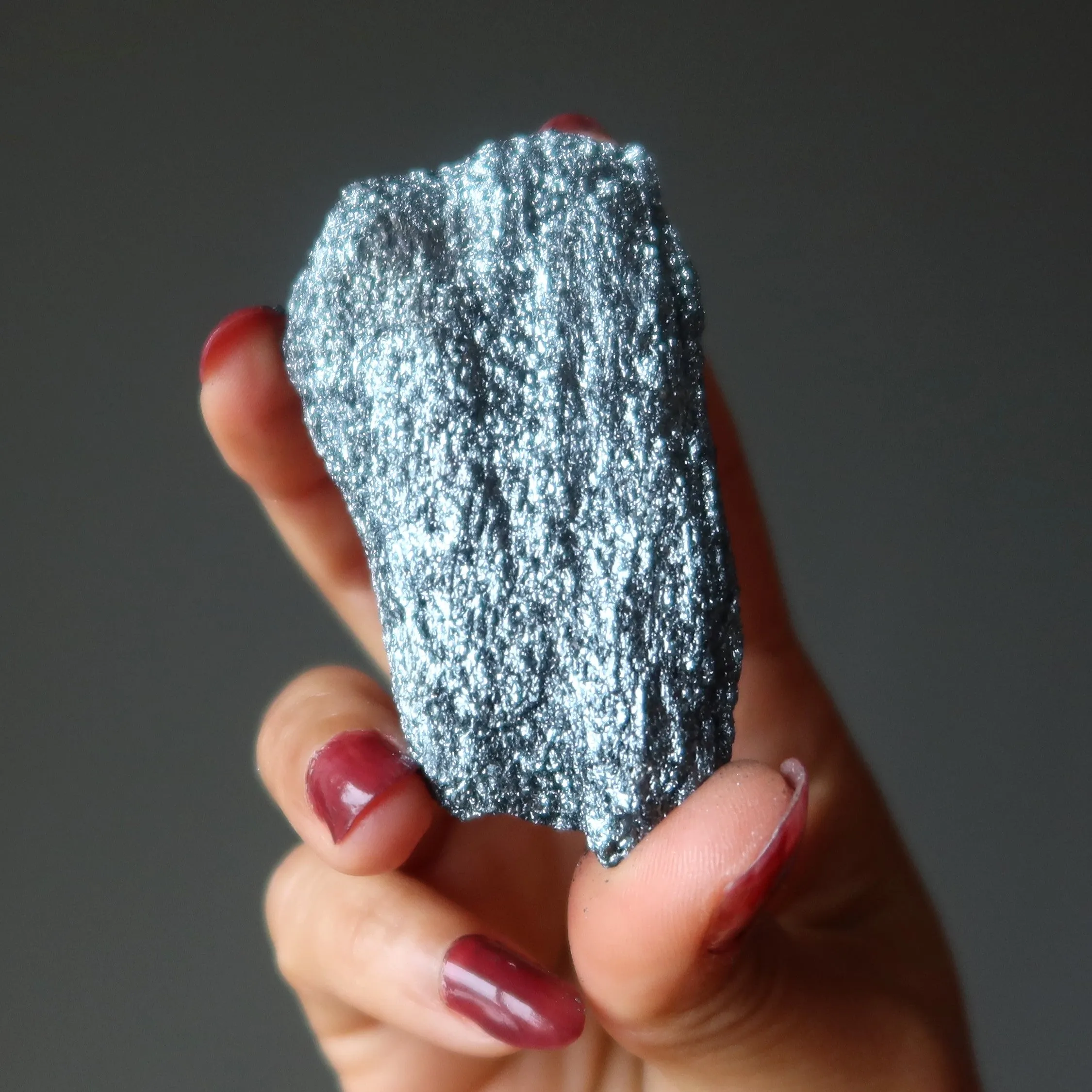 Hematite Raw Specular Stone in Case