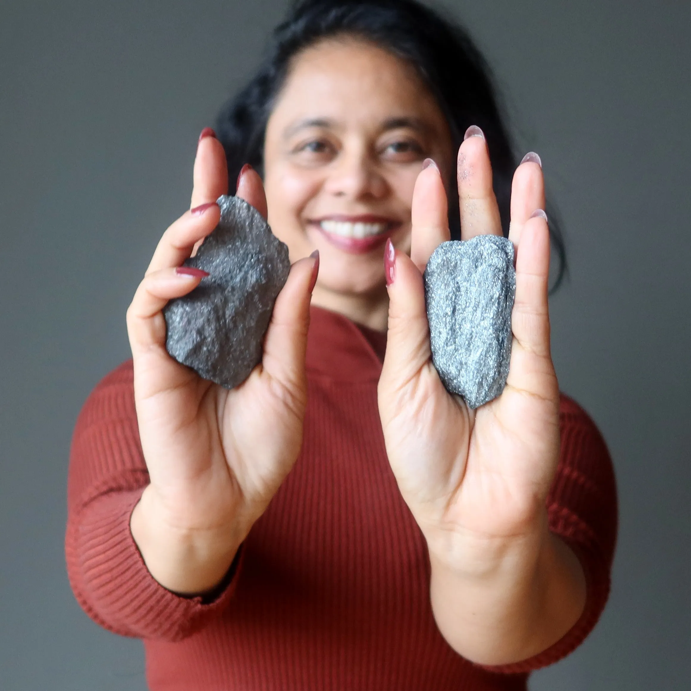 Hematite Raw Specular Stone in Case