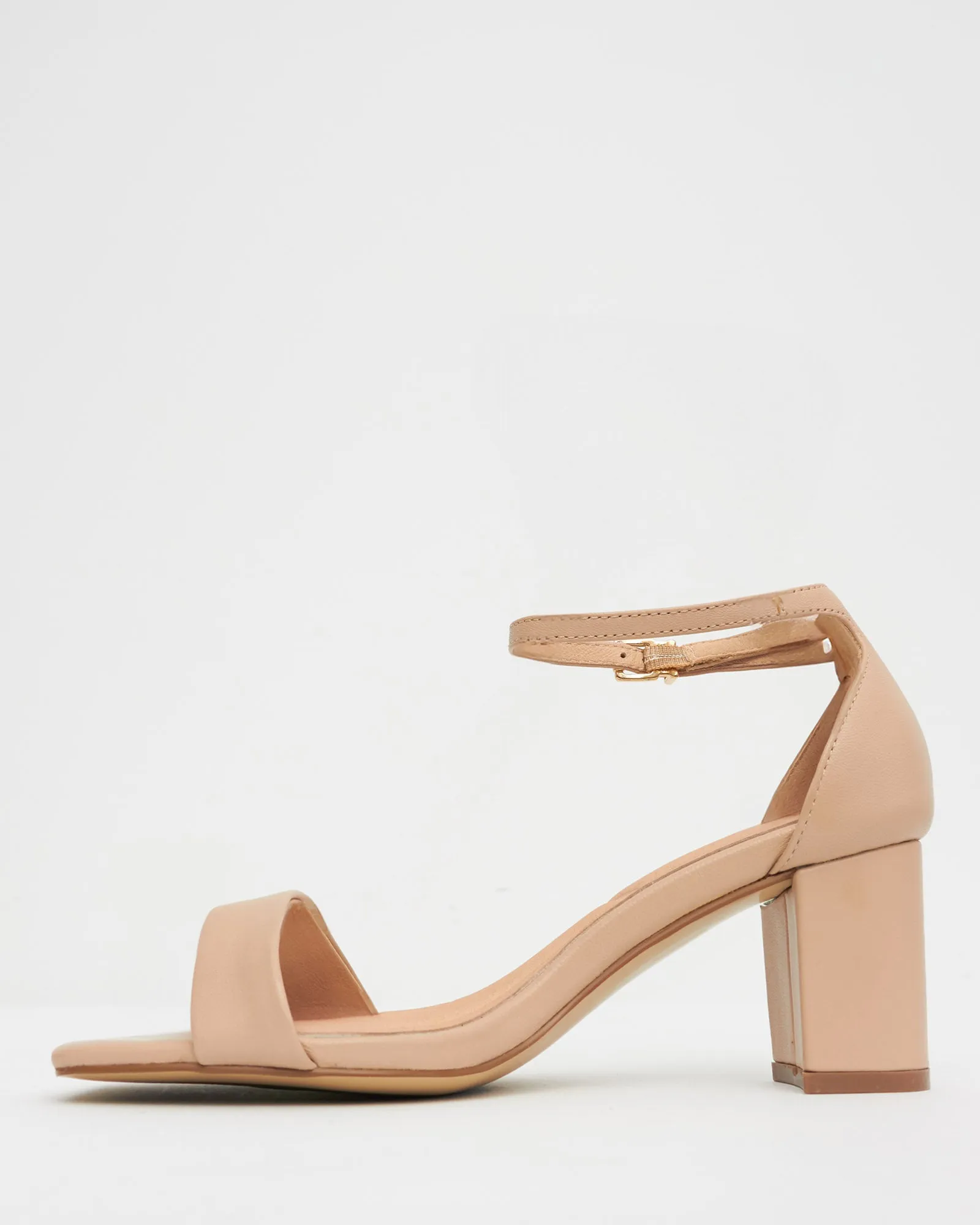 LONDYN Leather Ankle Strap Sandals