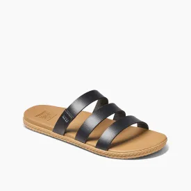 Reef Womens Cushion Ruby Black Tan