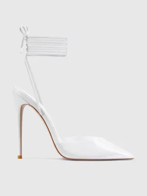 The Luisa Lace Up - Blanc